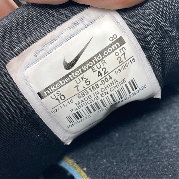 NIKE Free 5.0 V4 Black Gray Snake Print 695168-004 Running Shoes Womens - Picture 12 of 12